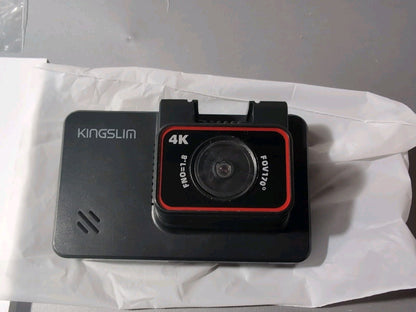 Kingslim D4 Dual Dash Camera - Black