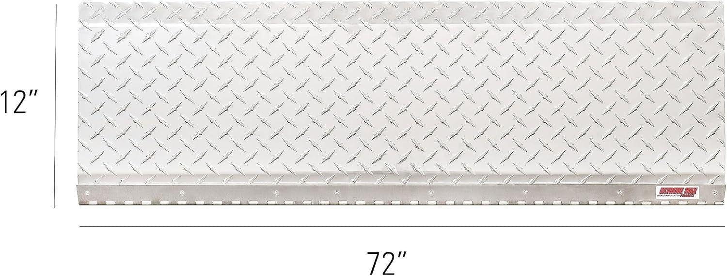 Extreme Max 3005.5275 Hinged Aluminum Trailer Door Slider Plate-72"