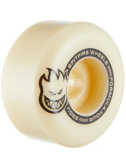Spitfire Skateboard Wheels 50mm Lil Smokies Tablet F4 99A - New - White w/ Black