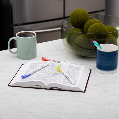 Zebra Pen Mildliner Double-Ended Brush Pen Ideal for Bible Highlighting No Bleed
