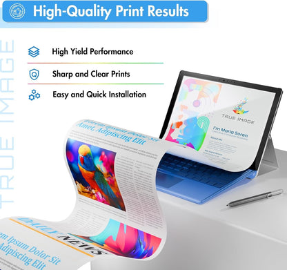 True Image 4 Color Toner Replaces 410A HP Laserjet CF410A CF411A CF412A CF413A