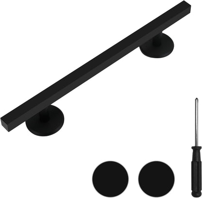 Fingerboard Rail Aluminum Skate Obstacle Non Slip Base 9.8in Black