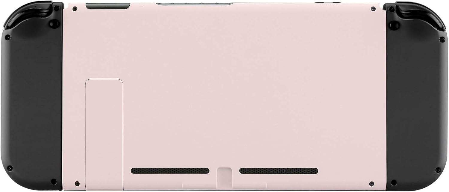 eXtremeRate Cherry Blossoms Pink Console Back Plate for Nintendo Switch, DIY Rep