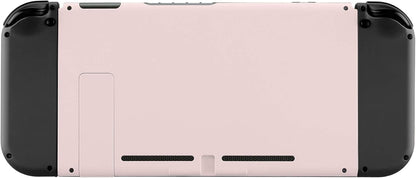 eXtremeRate Cherry Blossoms Pink Console Back Plate for Nintendo Switch, DIY Rep