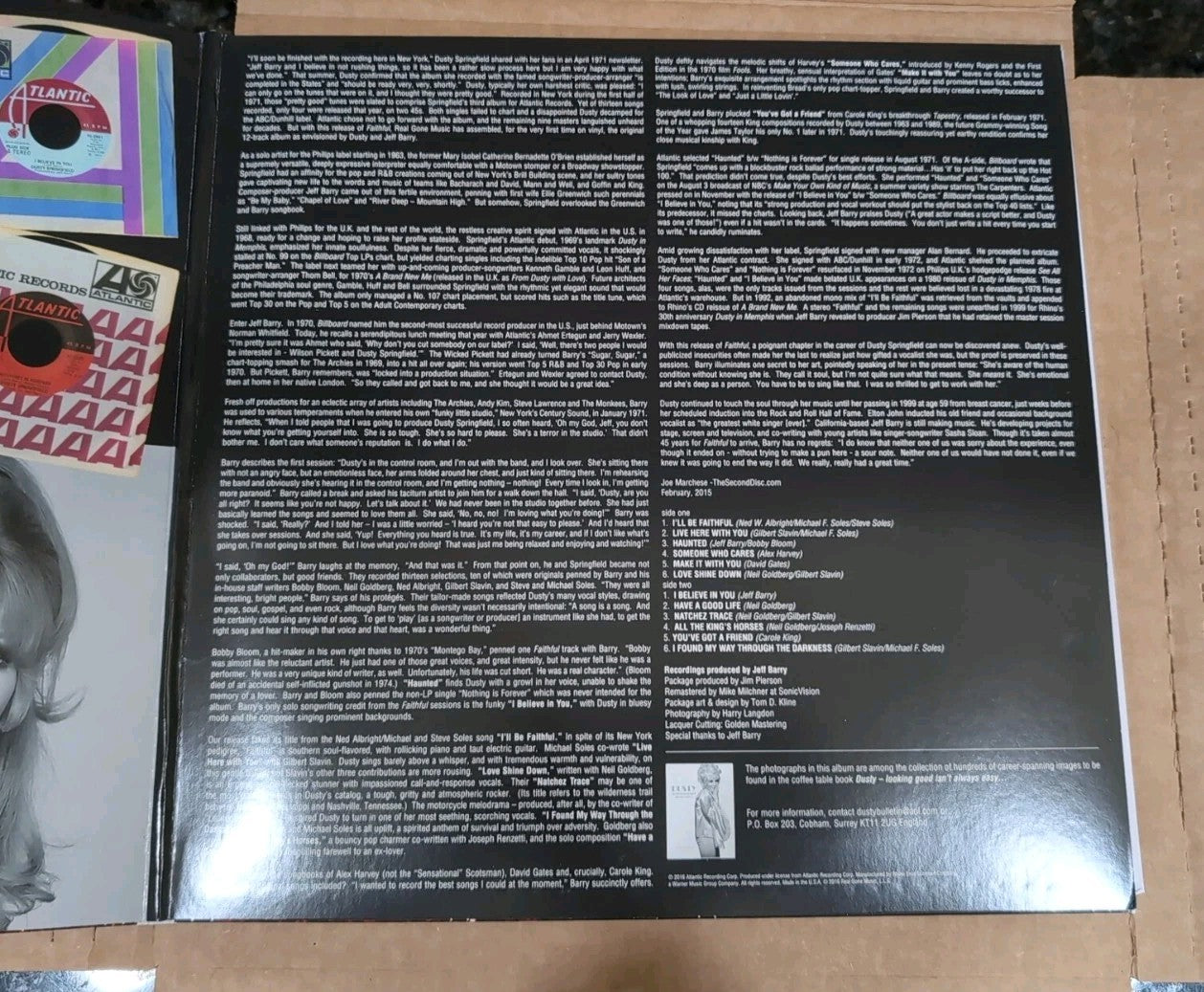 DUSTY SPRINGFIELD - FAITHFULL METALLIC GOLD  PUR - Open Box