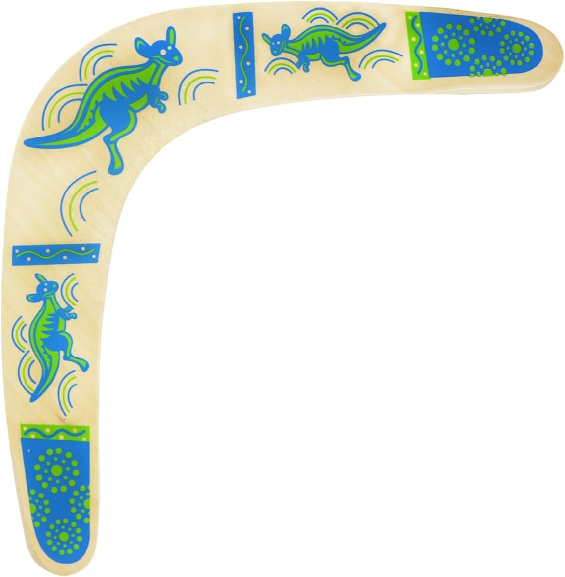 Returning Boomerang for Kids 2 Pack, Australia Style Wooden Handmade Boomerang