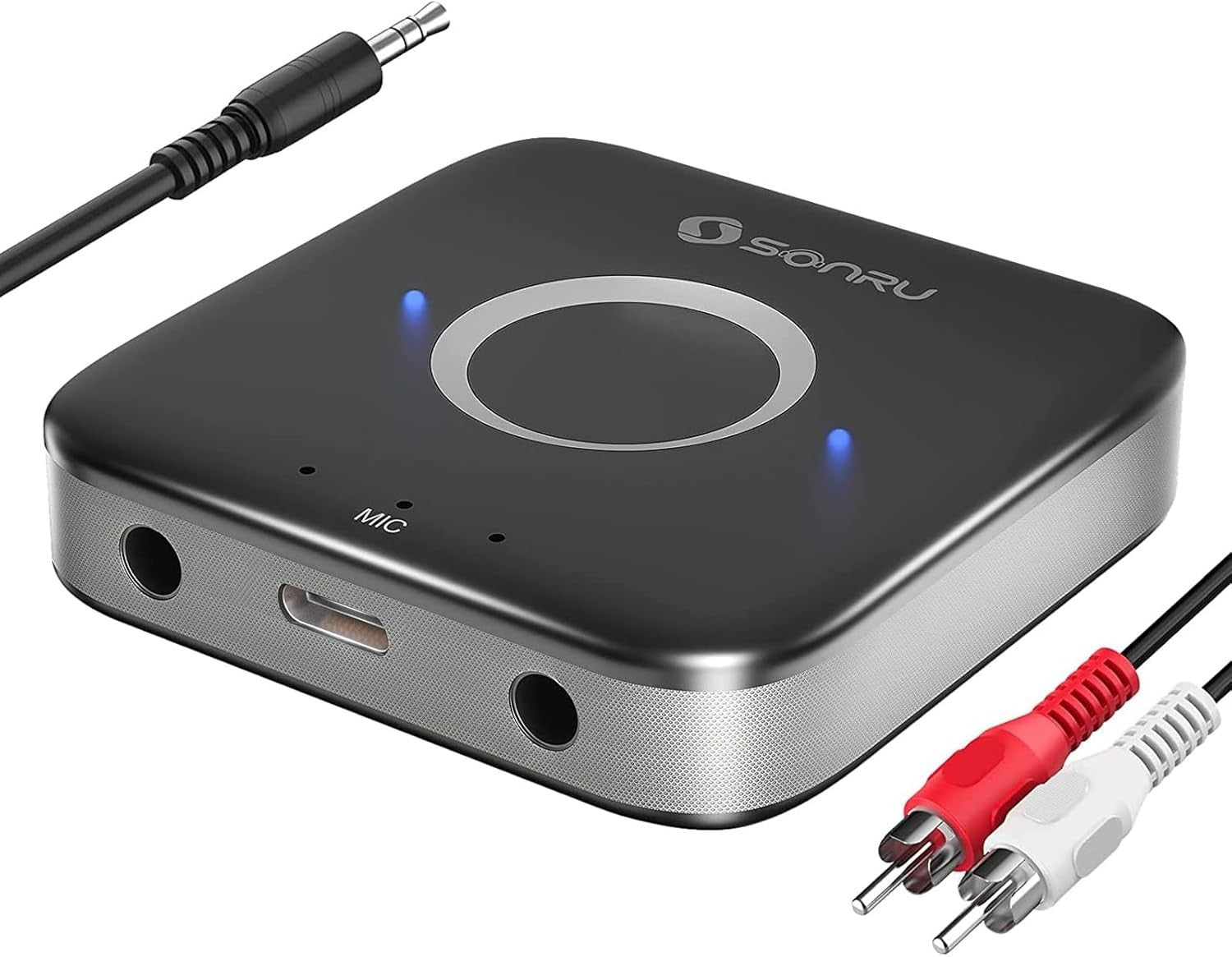 Bluetooth 5.3 Adapter Hi-Fi Equipment for Car Wireless Audio Receiver with 3.5Mm