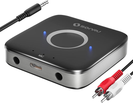 Bluetooth 5.3 Adapter Hi-Fi Equipment for Car Wireless Audio Receiver with 3.5Mm