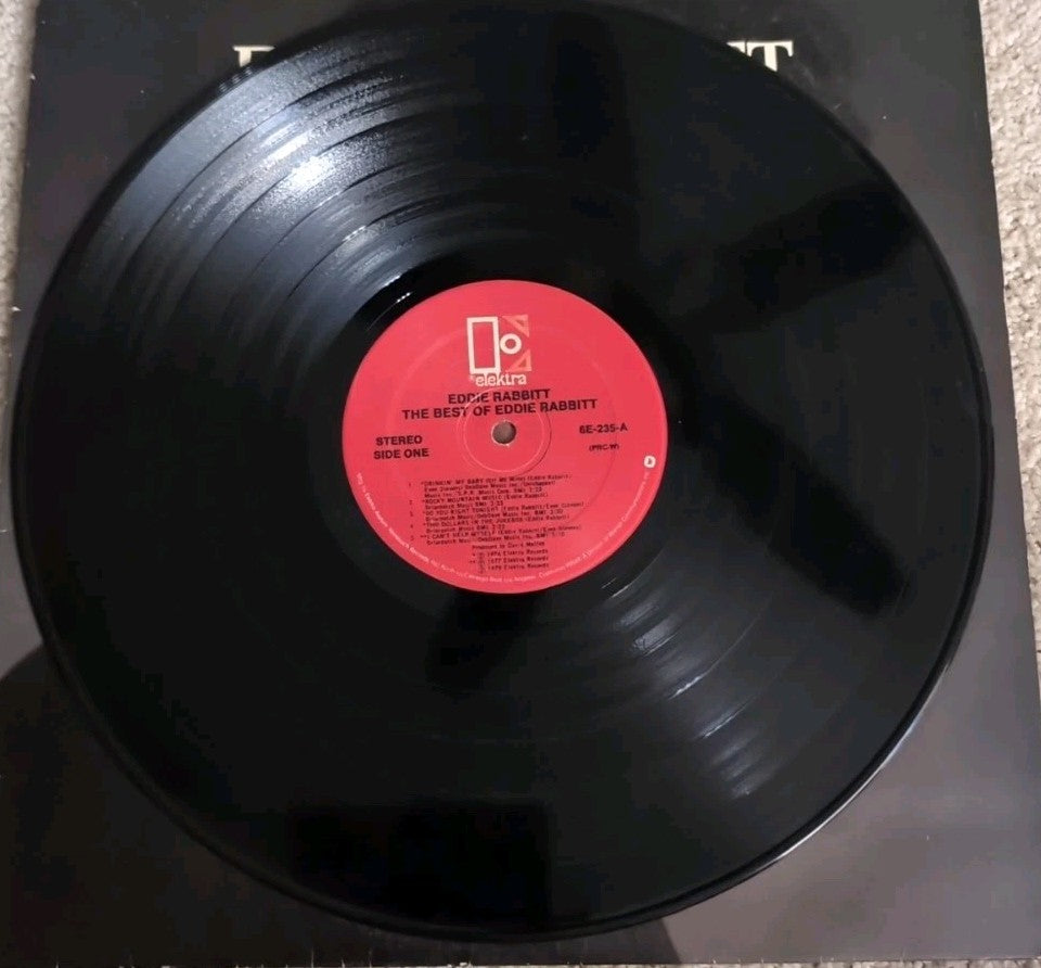 Eddie Rabbitt ‎– The Best Of Eddie Rabbitt LP 1979 Elektra ‎– 6E-235