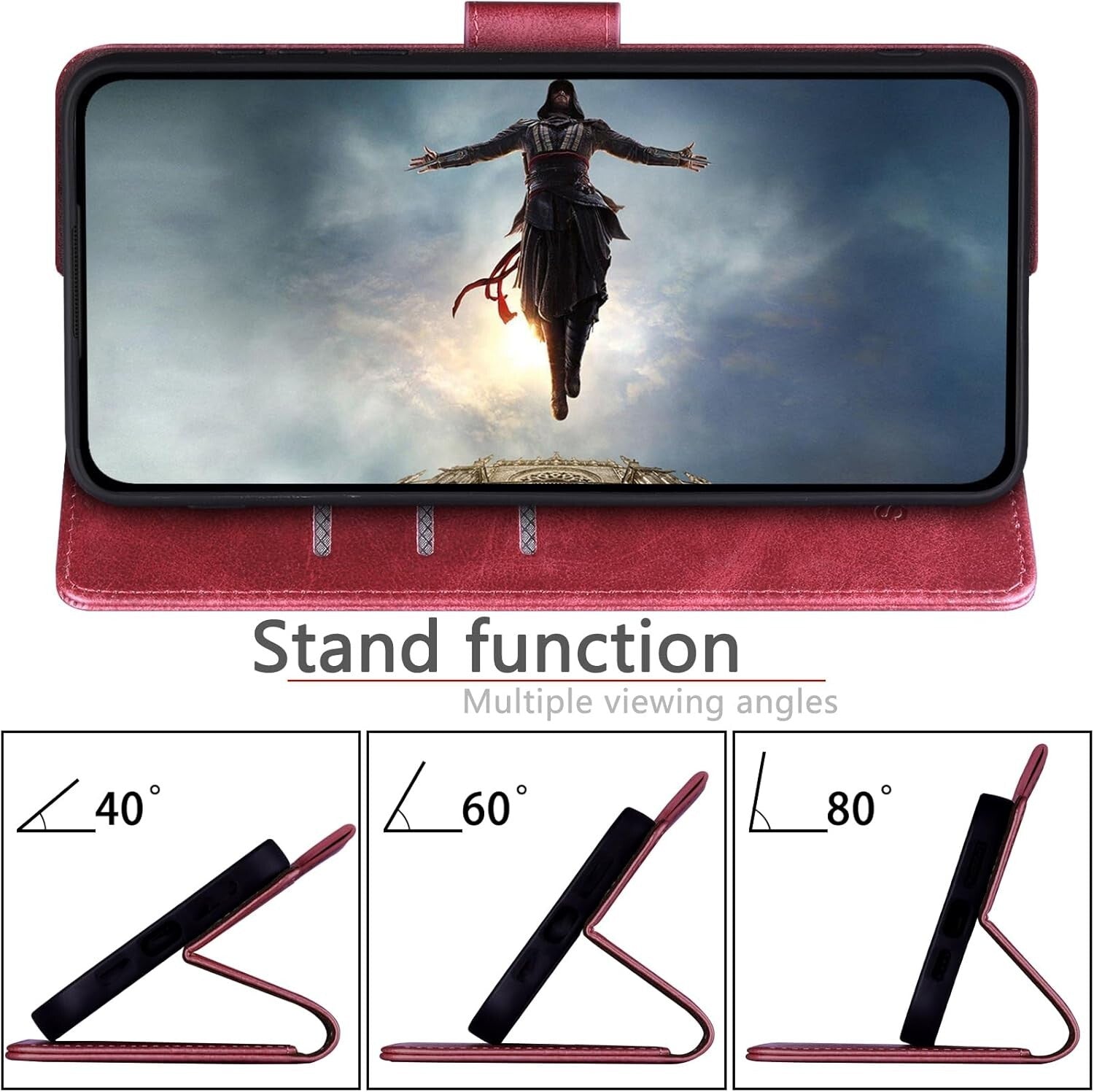 Luxury Wallet Flip Cover Case For Google Pixel 8A 7A 6A 9 Pro 8 Pro 7 Pro 6 Pro