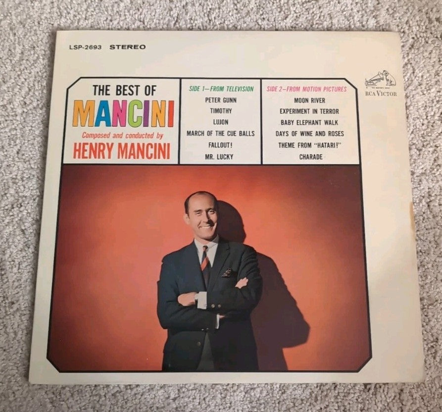 The Best of Mancini - Henry Mancini Vinyl Record Album LSP-2693 Stereo