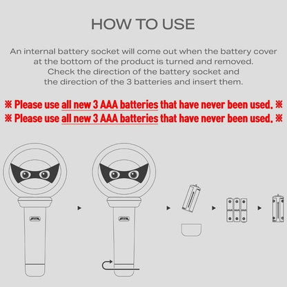 P1Harmony Lightstick Ver 2 Official Sayzer P1H Light Stick with Photocards