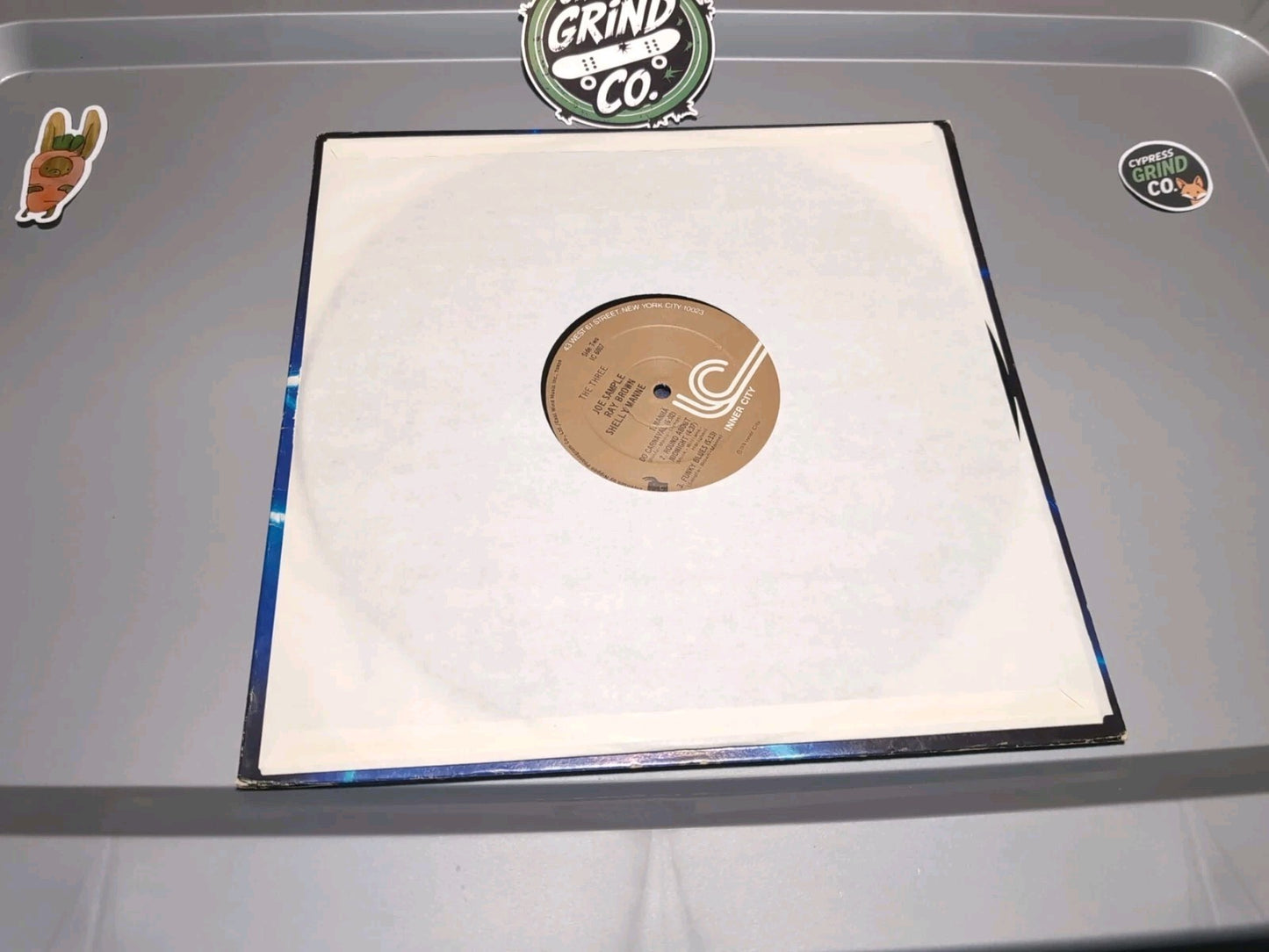 THE THREE, SAMPLE BROWN MANNE - AUDIOPHILE LP EW-10001