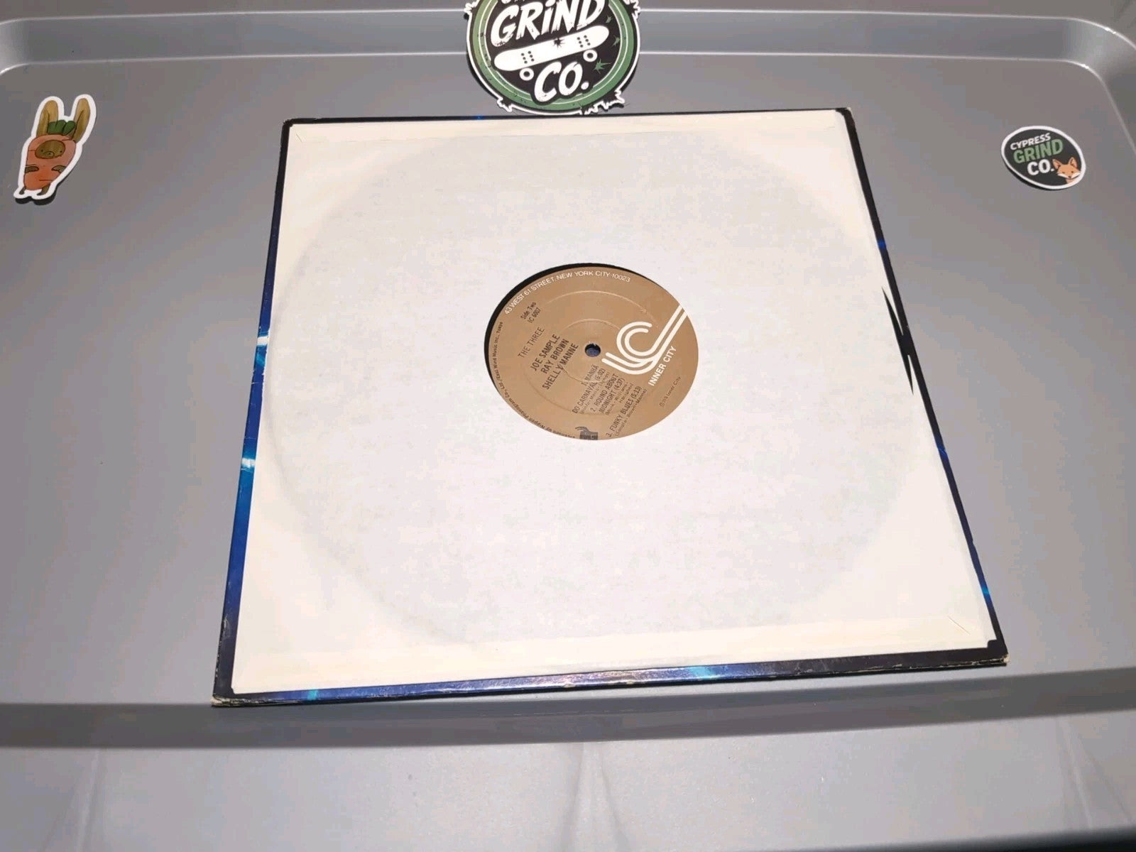 THE THREE, SAMPLE BROWN MANNE - AUDIOPHILE LP EW-10001