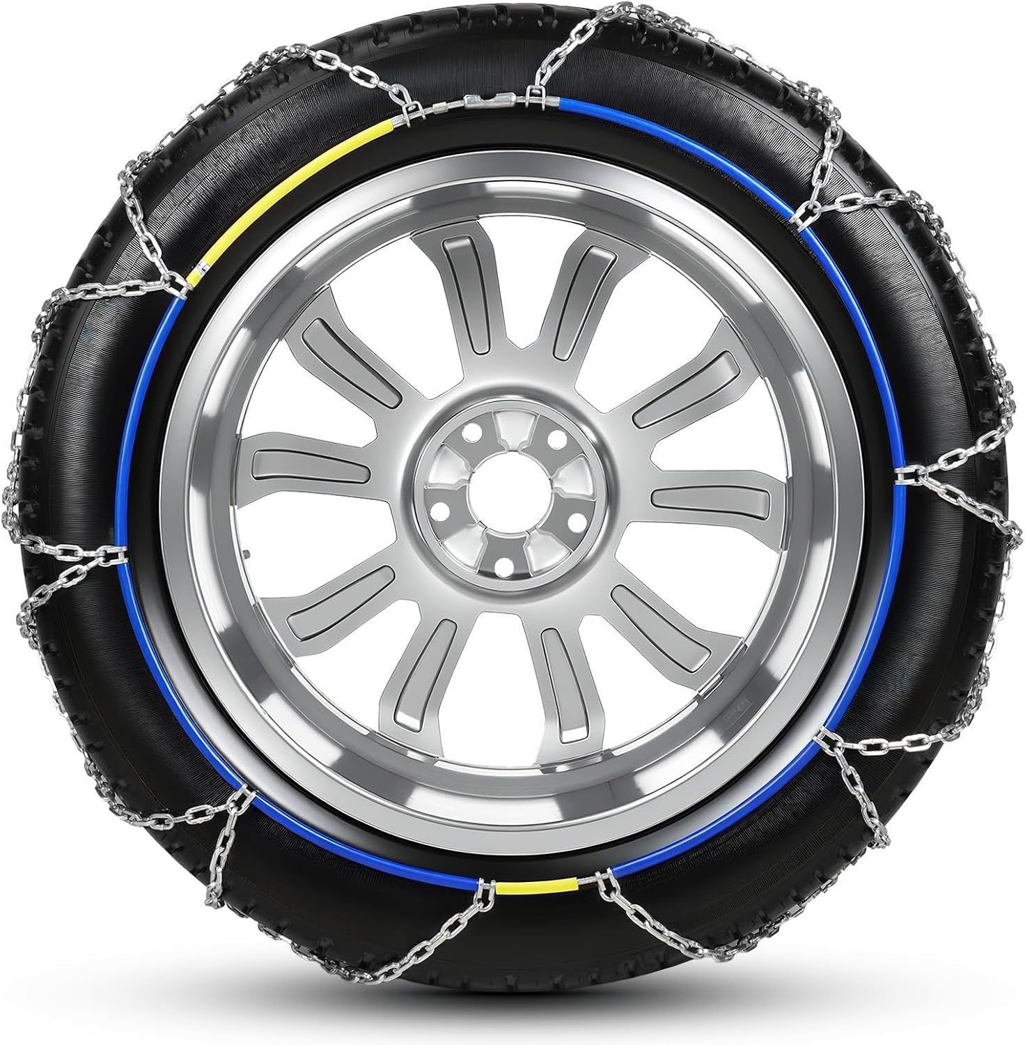 Auto-Trac Snow Tire Chains HKN150 | Auto-Adjusting | SUV & Truck | Set of 2