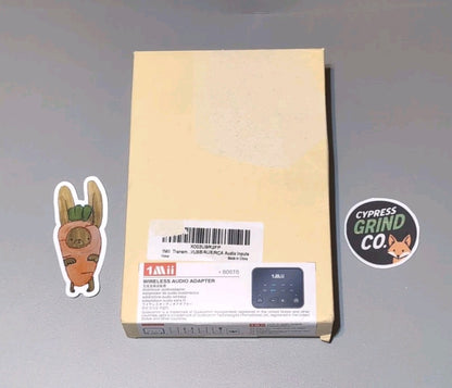 1Mii B06T6 Bluetooth 5.3 TV Transmitter – Dual Headphone Adapter, 100ft Range