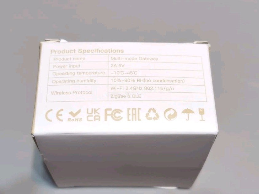 MOES Tuya Smart Multi-Mode Wireless Hub ZigBee Bluetooth Mesh Gateway App Remote