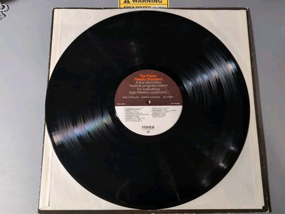 The Fisher Fidelity Standard (1972) Stereo/Quad Fisher Sampler Lp