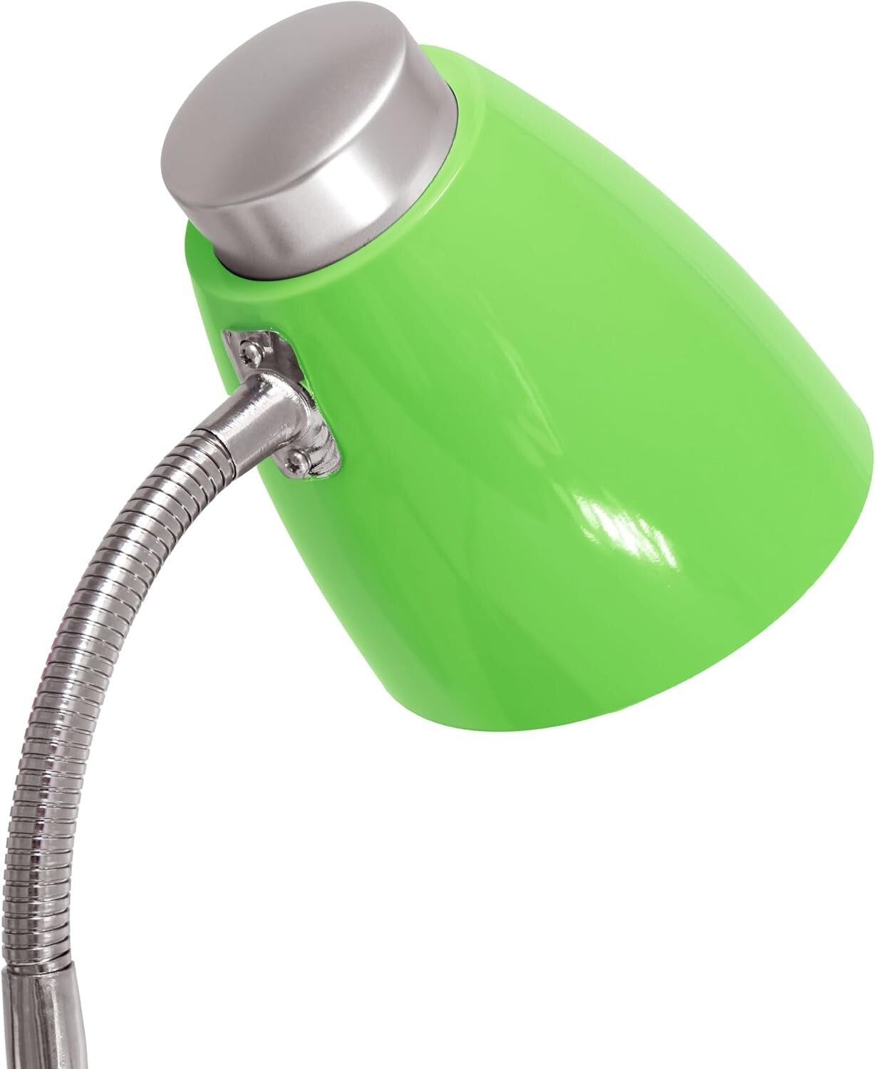 Simple Designs 18.5" Compartmental Desk Lamp - Green