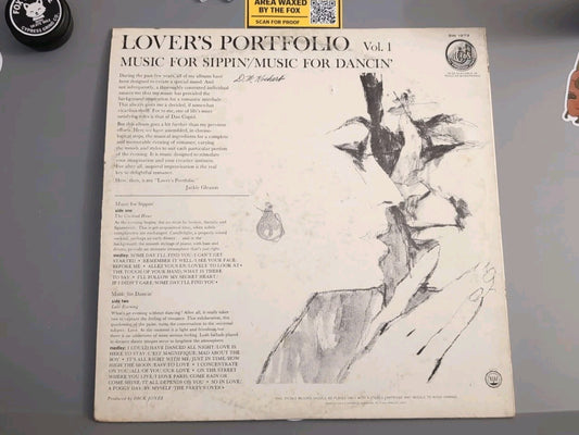 VINYL RECORD LP JACKIE GLEASON LOVER'S PORTFOLIO - VOL. 1 CAPITAL RECORDS SW1979