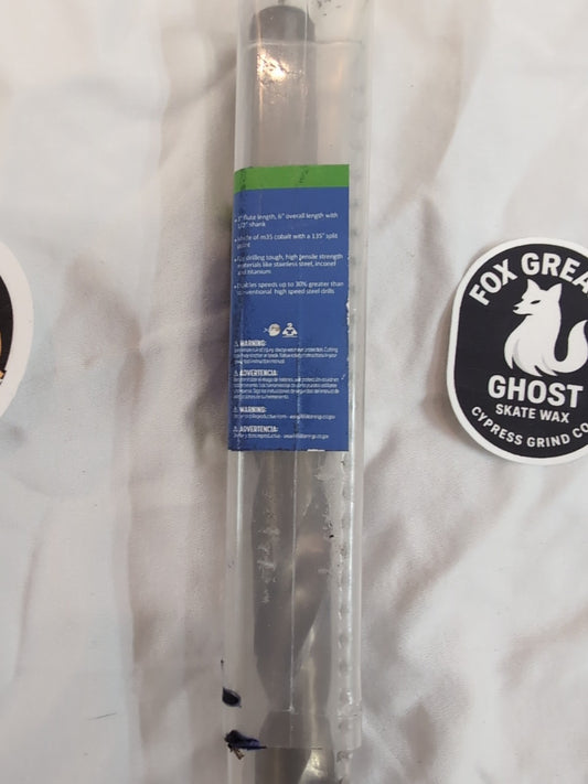 37/64 Reduced Shank Cobalt Drill Bit 1/2 Shank
