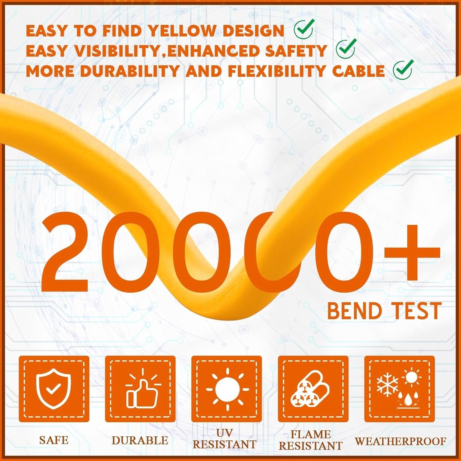 1FT 5-15P to 14-30R Adapter Cord 120V 15A Only – Household Plug to 4-Prong Dryer