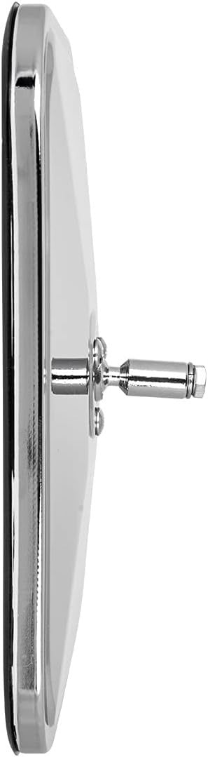  33085 Chrome Center Mount 5-1/2 X 8-1/2 inches Chrome plated Flat Mirror