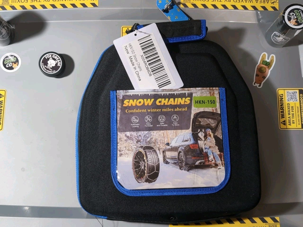 Auto-Trac Snow Tire Chains HKN150 | Auto-Adjusting | SUV & Truck | Set of 2