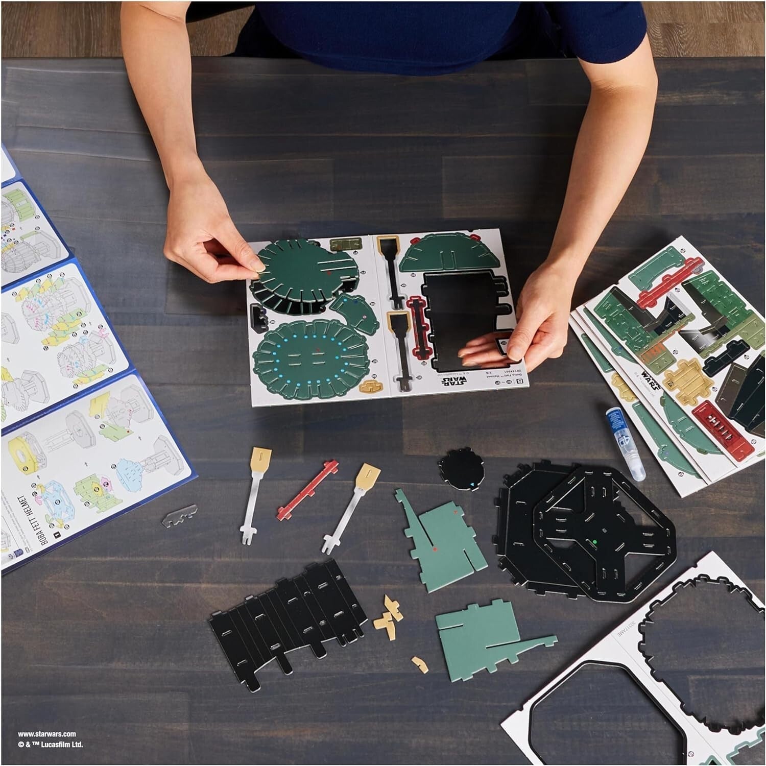 4D BUILD - Star Wars Boba Fett Model Kit Puzzle 93pc - Child Game 12+ - New