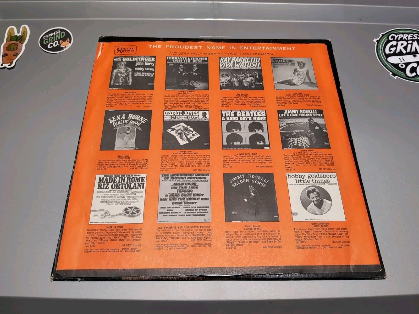 AL CAIOLA: caiola romantico UA 12" LP 33 RPM