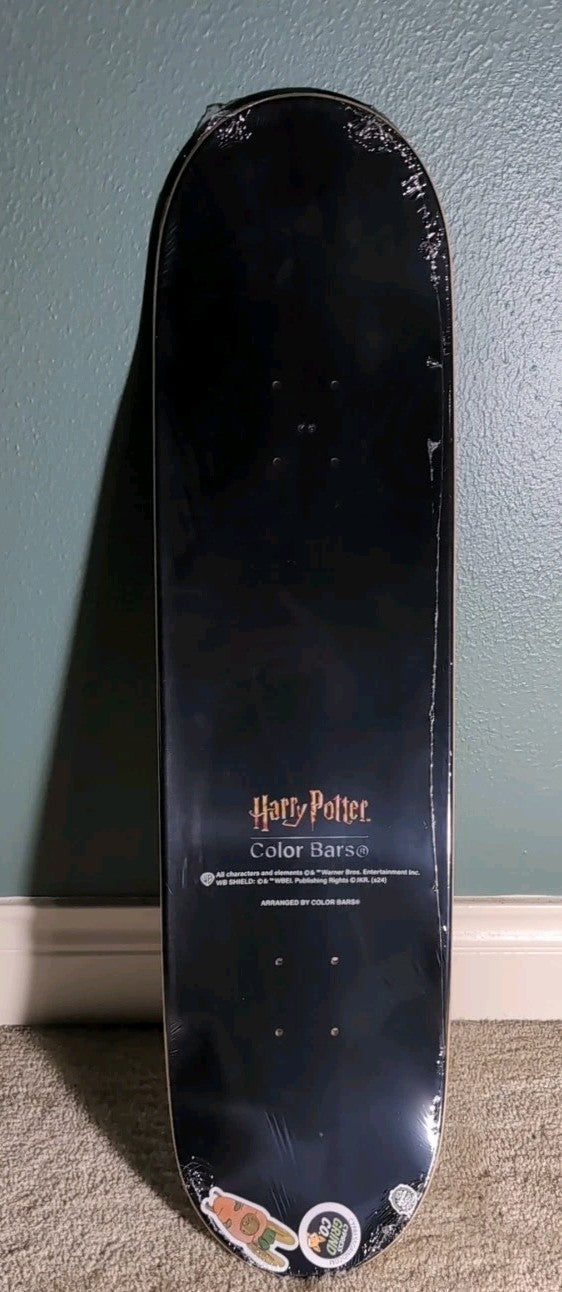 Color Bars x Harry Potter 8.38" Skateboard Deck Boy Who Lived Gold Foil