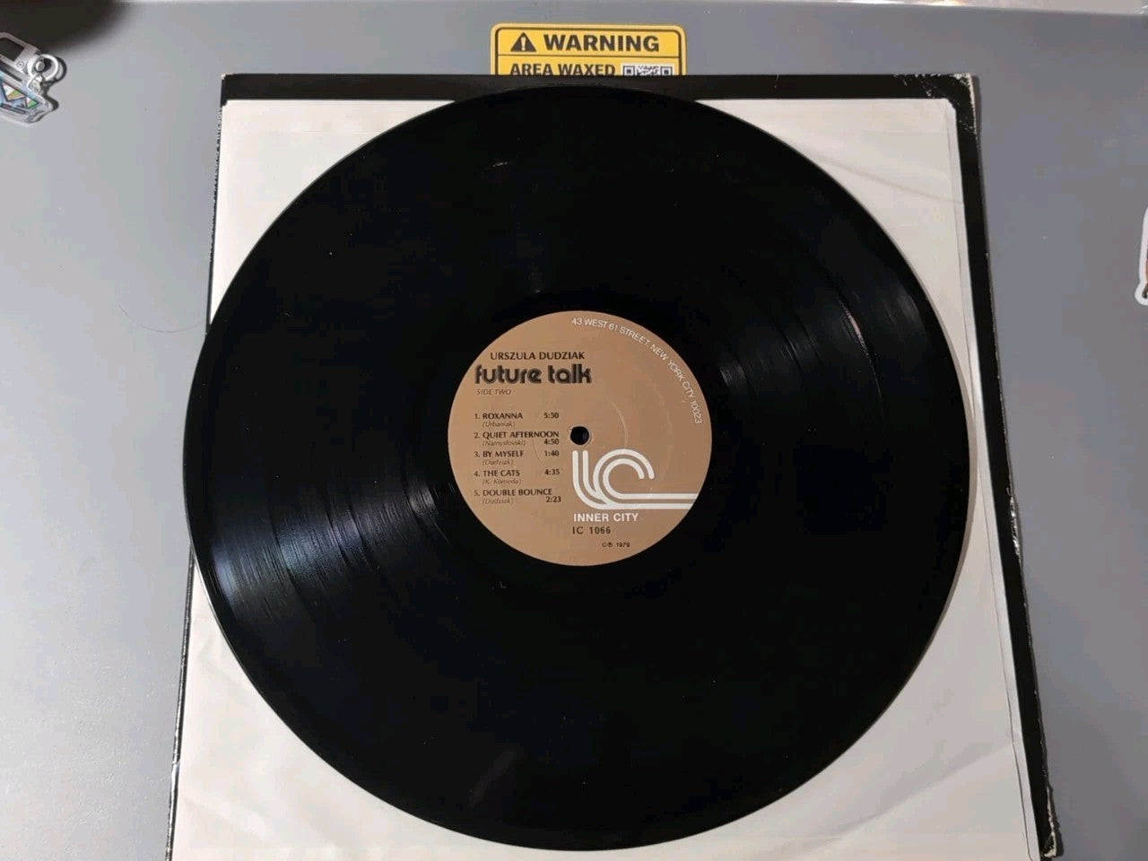 Urszula Dudziak Future Talk LP Vinyl Record Inner City 1066 Jazz Fusion