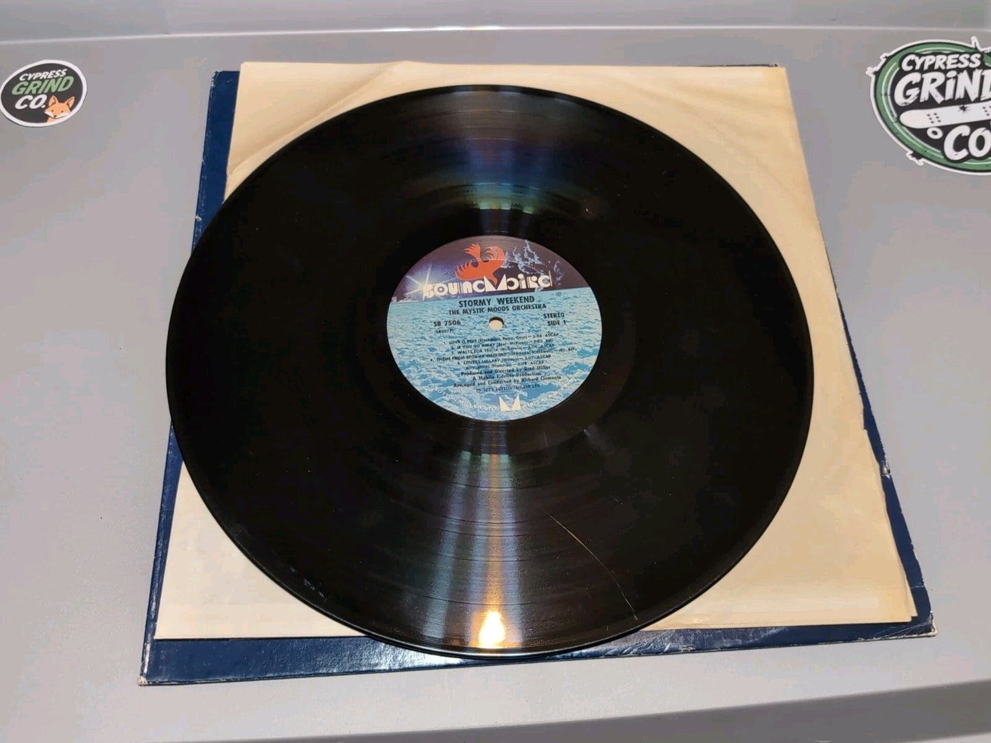 MYSTIC MOODS - Stormy Weekend - 1975 JAZZ SB7506 VINYL VG+++