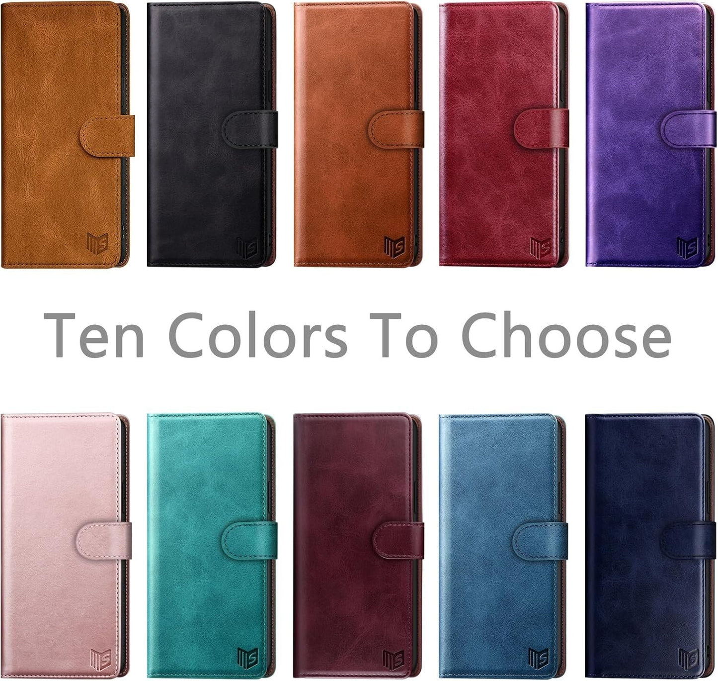 Luxury Wallet Flip Cover Case For Google Pixel 8A 7A 6A 9 Pro 8 Pro 7 Pro 6 Pro