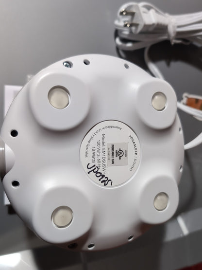 Yogasleep Dohm White Noise Machine White/Gray Original Fan Sound Sleep Aid