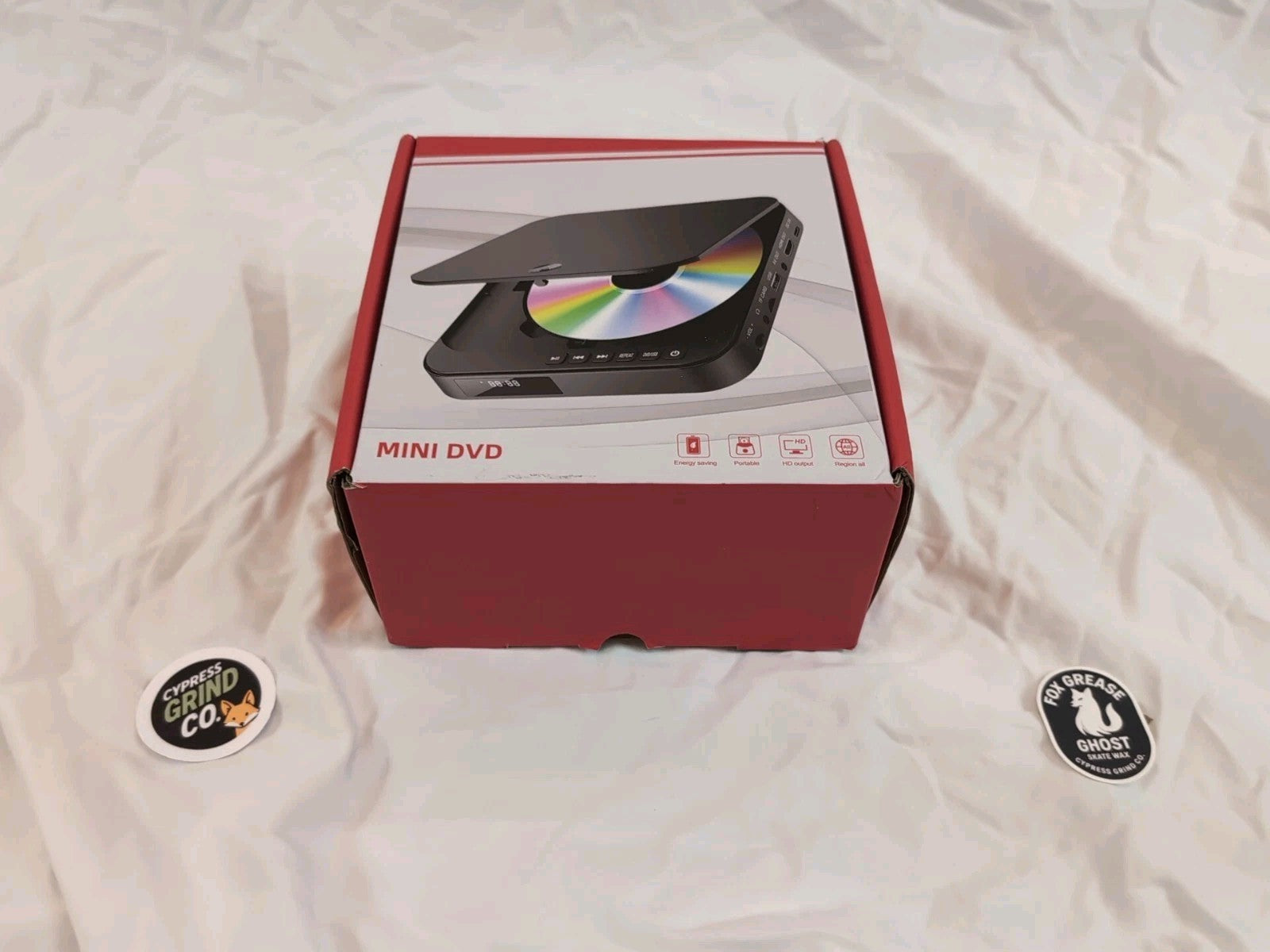 Mini DVD Player HDMI, DESOBRY 1080P HD Small Compact DVD Player for Smart TV