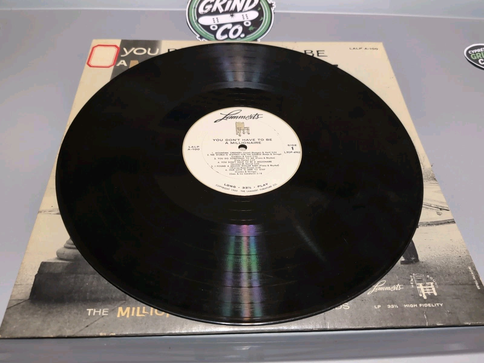 The Millionaires Four and Friends LP You Don't Have to Be a Millionaire LALPA100