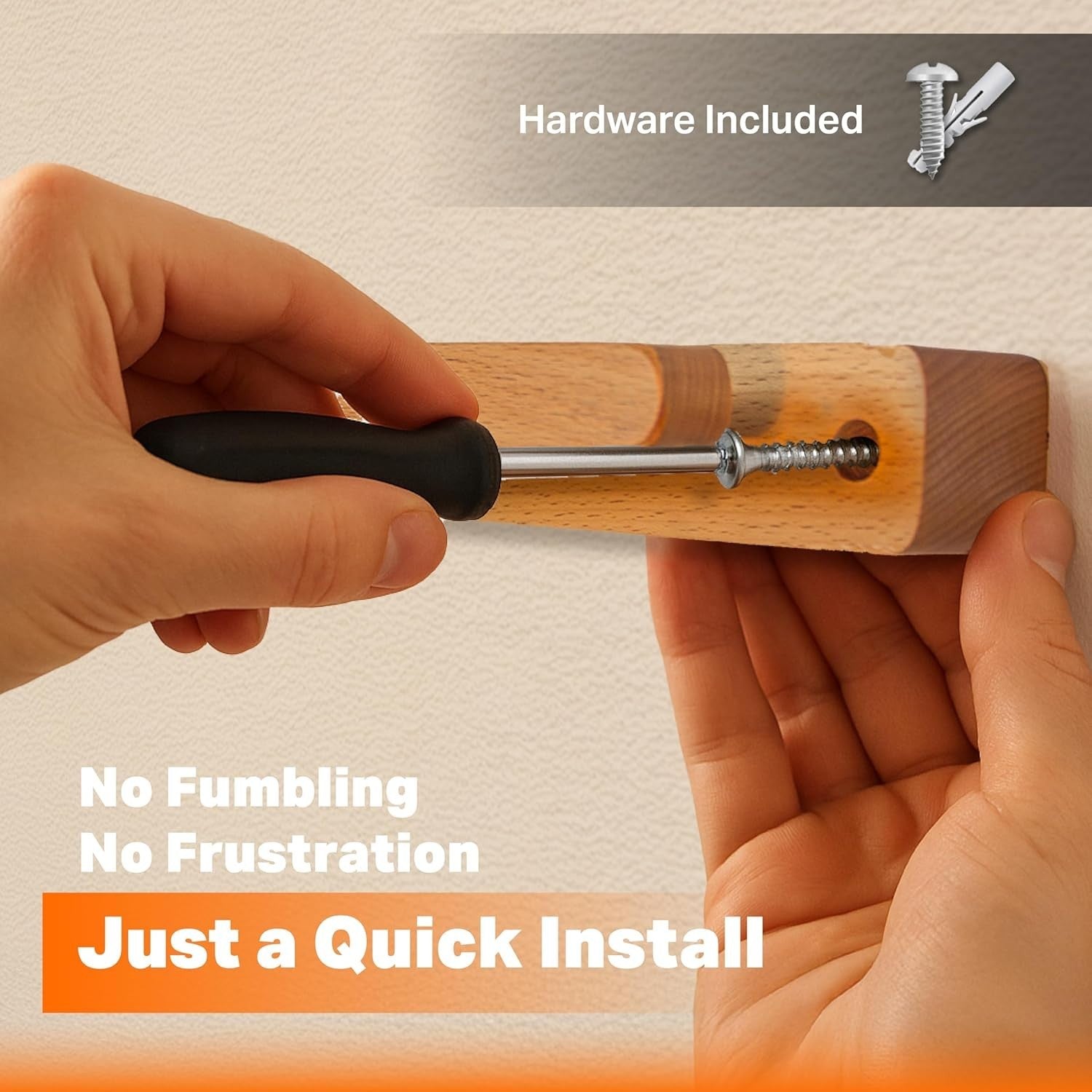 2 Pack Vertical Skateboard Wall Mount Wood Rack Holder Display Hanger Stand