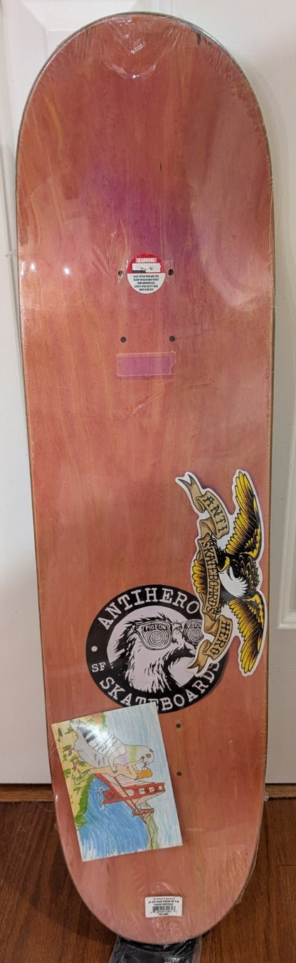 Anti Hero Daan Van Der Linden Pigeon Vision 8.38" Skateboard Deck – BBS Maple