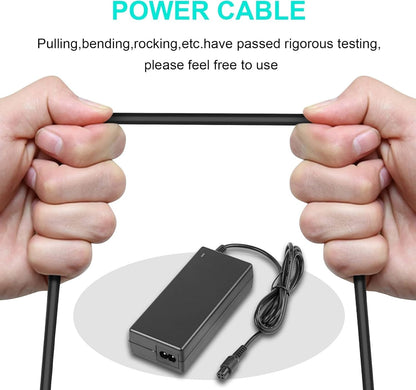 4 Prong Scooter Charger for Segway Ninebot S/S-MAX/Mini lite/Mini PRO, 63V 1.1A