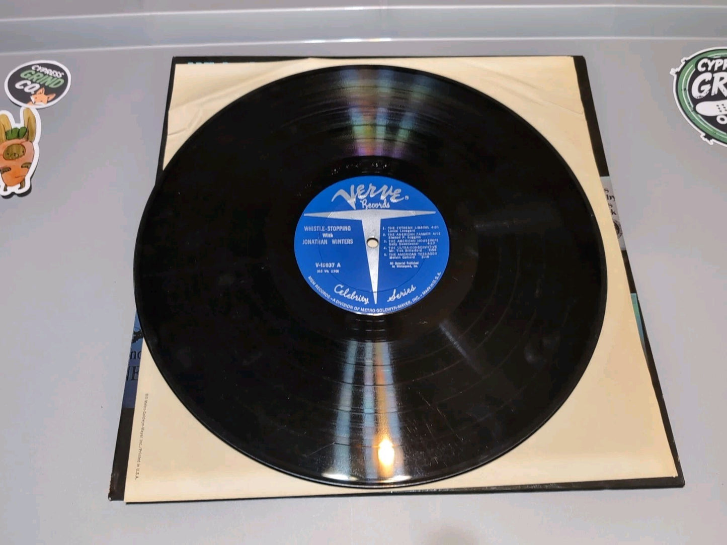 Jonathan Winters Original Mono Lp - Whistle Stopping - Verve Records - 1964