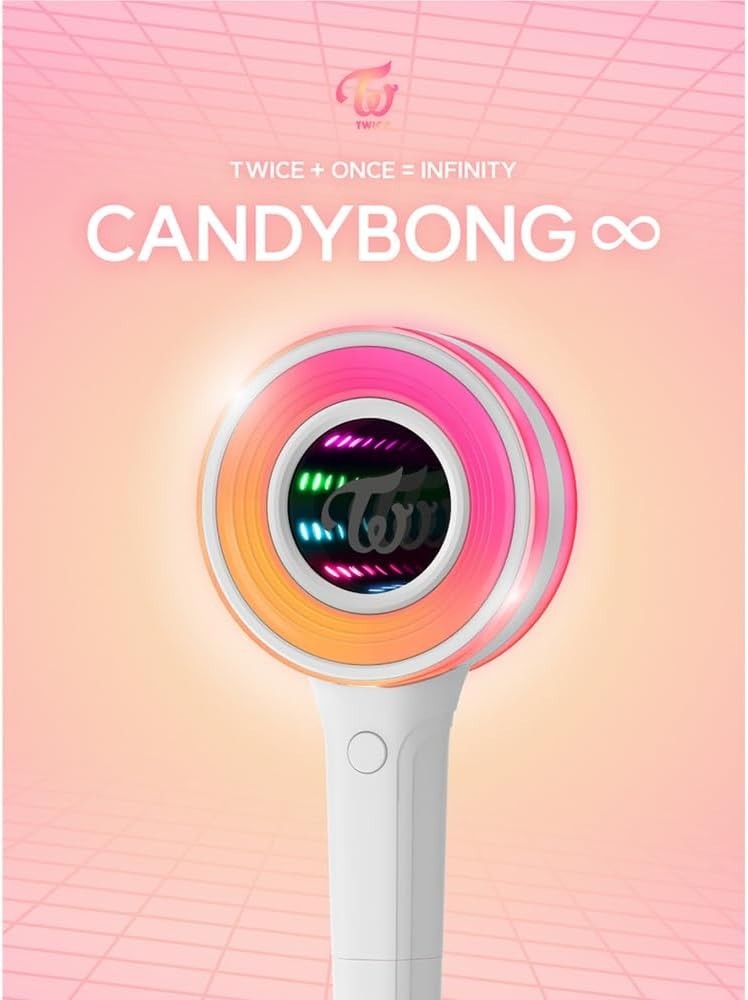 TWICE CANDYBONG ∞ Official Light Stick – Open Box – Looks New – K-Pop