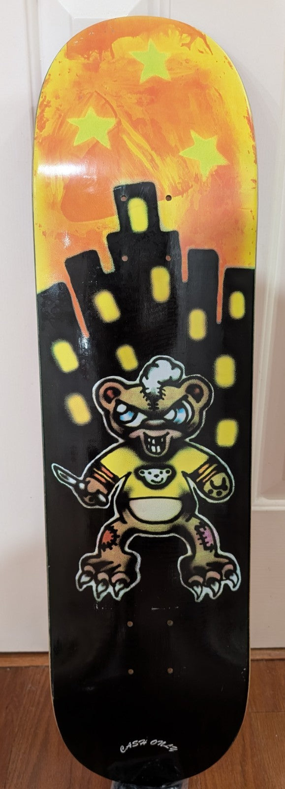 Cash Only Nightmare Skateboard Deck 8.375" New Unused Original 2023 Release