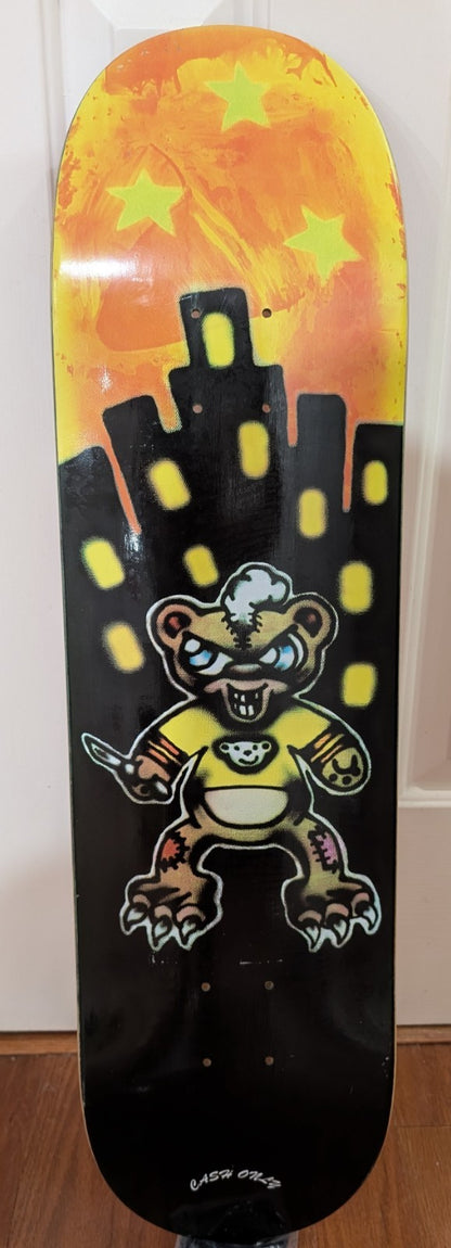 Cash Only Nightmare Skateboard Deck 8.375" New Unused Original 2023 Release