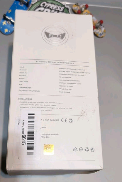 P1Harmony Lightstick Ver 2 Official Sayzer P1H Light Stick with Photocards