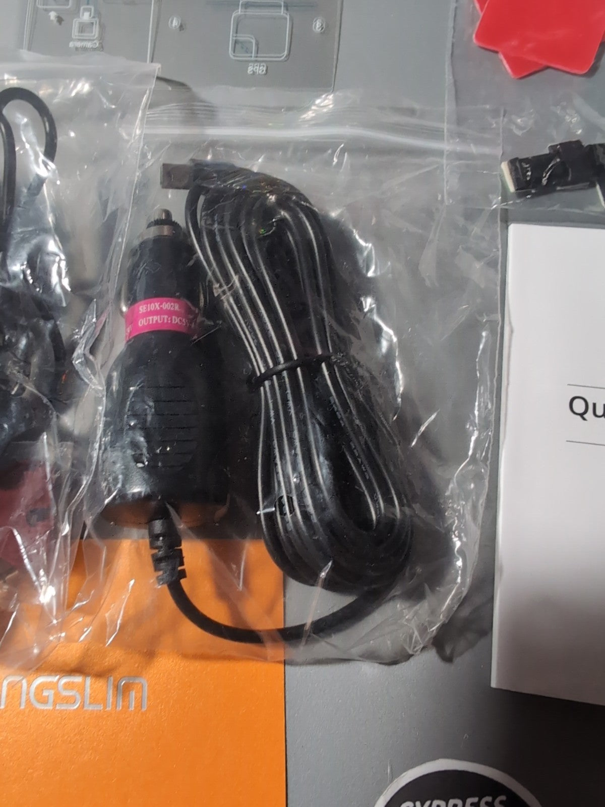 Kingslim D4 Dual Dash Camera - Black