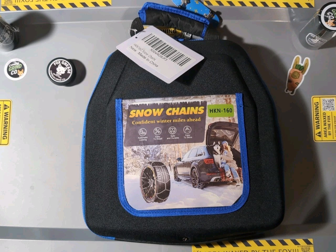 Auto-Trac Snow Tire Chains HKN160 | Auto-Adjusting | SUV & Truck | Set of 2