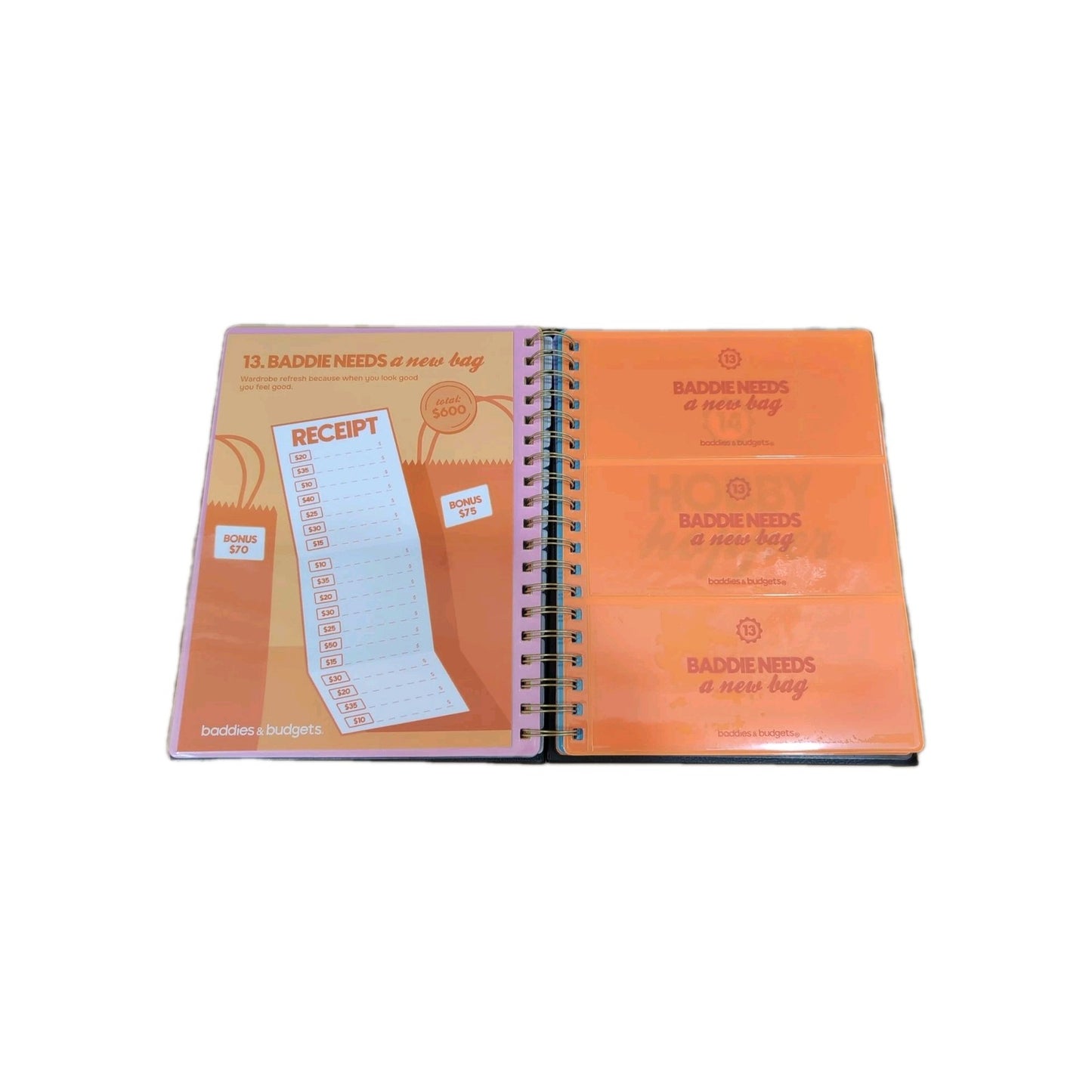 Funny Budget Savings Planner – Adulting w/ Less Crying - Baddies & Budjets NEW