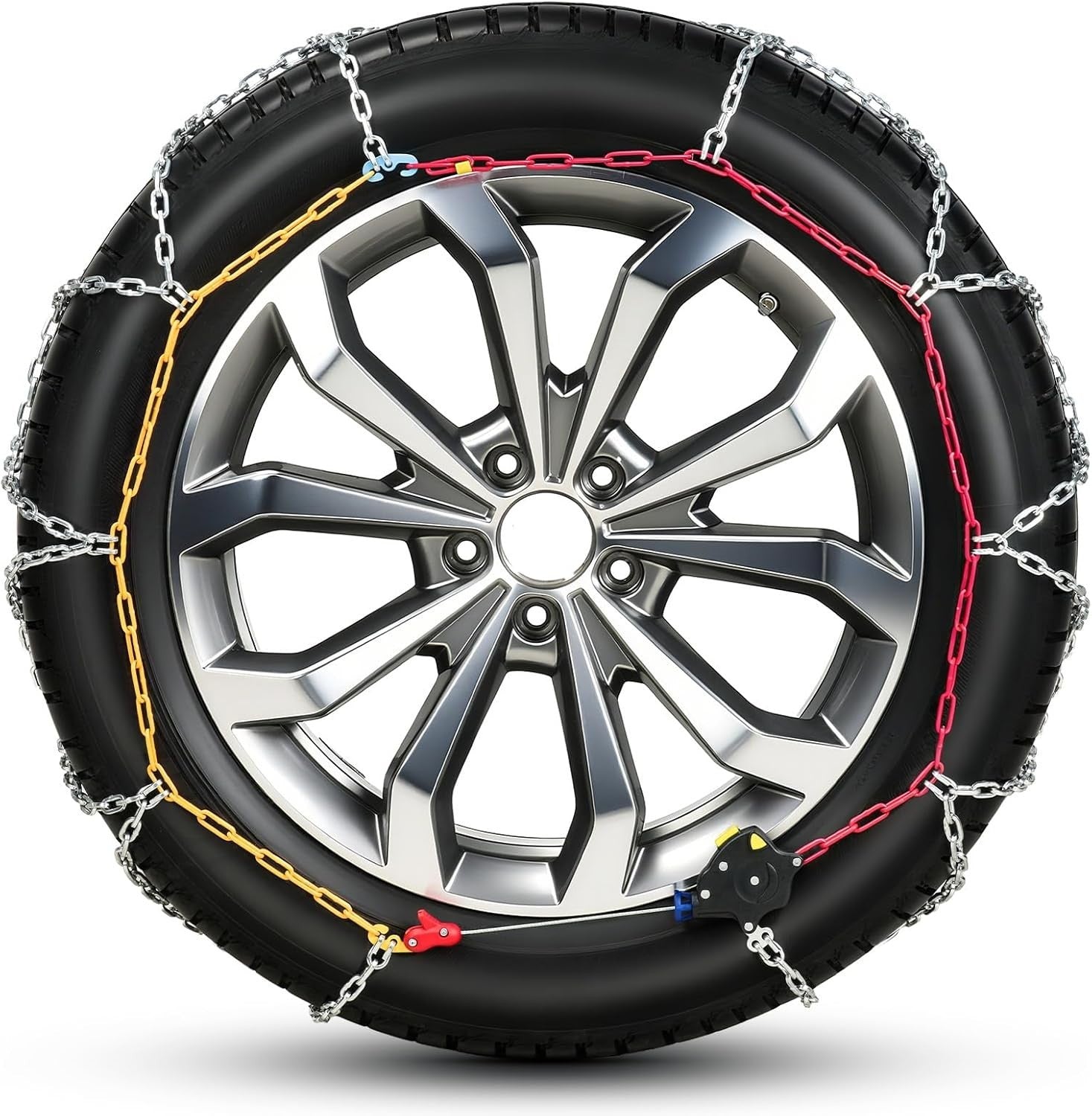 Auto-Trac Snow Tire Chains HKN150 | Auto-Adjusting | SUV & Truck | Set of 2