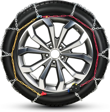 Auto-Trac Snow Tire Chains HKN150 | Auto-Adjusting | SUV & Truck | Set of 2